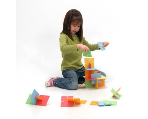 Klocki Kwadraty Dado Dado Cubes, Wiek 3+