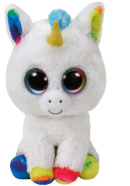 TY BEANIE BOOS- biały jednorożec Pixy 15cm 36852