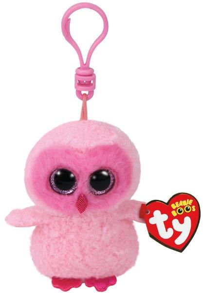 TY BEANIE BOOS różowa sowa Twiggy 8,5cm 35039