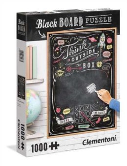 Clementoni Puzzle 1000el Blackboard Think Outside The Box 39468 p6, cena za 1szt.