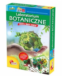 PROMO Książka edukacyjna dla dzieci I'm a Genius Laboratorium Botaniczne 78168