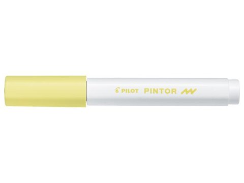 Marker Pilot permanentny PINTOR F pastelowy żółty