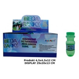 PROMO Bańki mydlane uzupełniacz MEGA BAŃKI koncentrat Monster p24 1001426