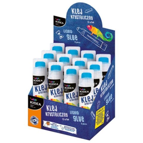 Klej krystaliczny 125ml KIDEA-D p12 ,cena za 1szt