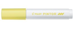 Marker Pilot permanentny PINTOR M pastelowy żółty