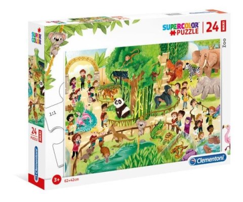 Clementoni Puzzle 24el Maxi Zoo 28505