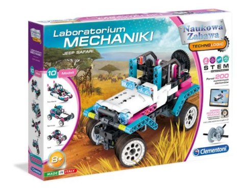 Clementoni Laboratorium mechaniki Jeep Safari 50123 p6