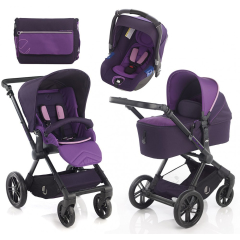 Jane Muum Reverse 5w1 gondola Micro + fotelik Koos + Torba + Parasolka