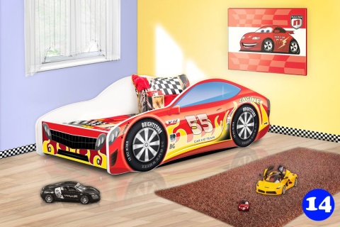NOBIKO Łóżko Cars Line 180x80