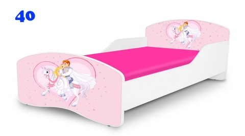 NOBIKO Łóżko Small Rainbow 160x80