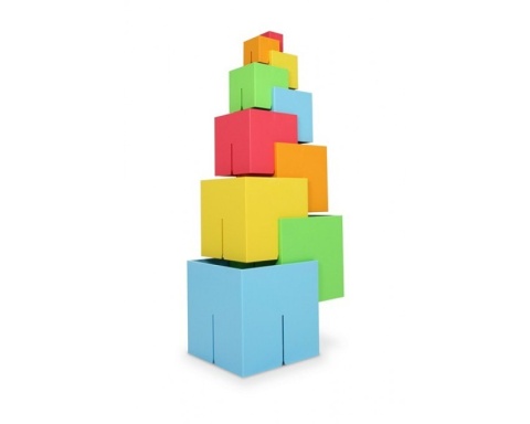 Sześciany DADO CUBES Fat Brain Toys. Wiek 3 +
