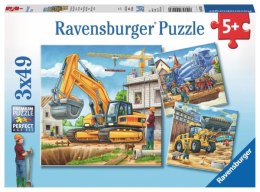 Puzzle 3x49el Duże maszyny budowlane 092260 RAVENSBURGER p8