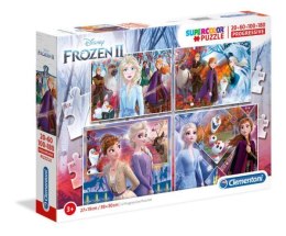 Clementoni Puzzle 20+60+100+180el Frozen 2 21411