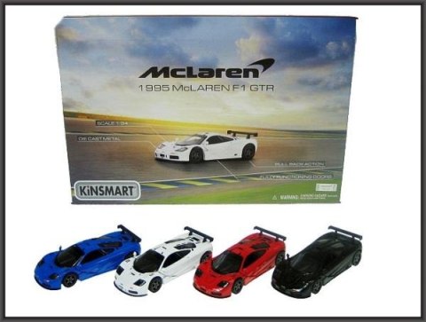 McLaren F1 GTR 1995 4 kolory p12 1:34 KT5411D cena za 1 szt