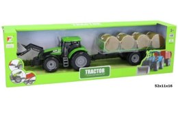 Traktor z przyczepą w pudełku G110489