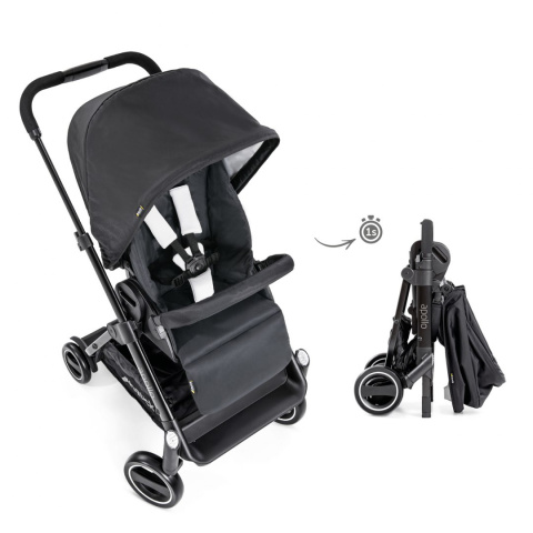 HAUCK APOLLO DUOSET WÓZEK GŁĘBOKO-SPACEROWY 2W1 - CAVIAR/CAVIAR