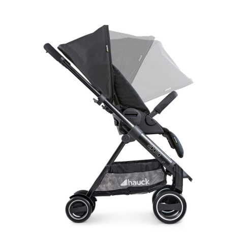 HAUCK APOLLO DUOSET WÓZEK GŁĘBOKO-SPACEROWY 2W1 - CAVIAR/CAVIAR