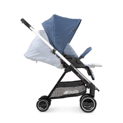 HAUCK APOLLO DUOSET WÓZEK GŁĘBOKO-SPACEROWY 2W1 - DENIM/DENIM