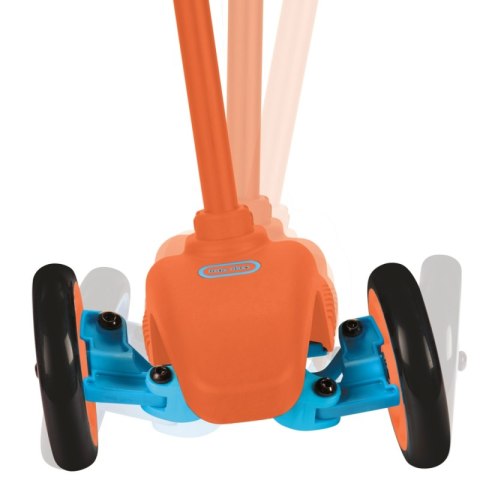 LITTLE TIKES Hulajnoga CICHE Koła Skrętne trzykołowa - pomarańczowa