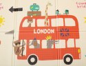 Mata edukacyjna piankowa dwustronna składana Londyn 200 x 180 cm