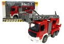 Wóz Straży Pożarnej 1:20 Double E gasi pożar