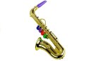 Zabawkowy Saksofon instrument w kolorze złotym