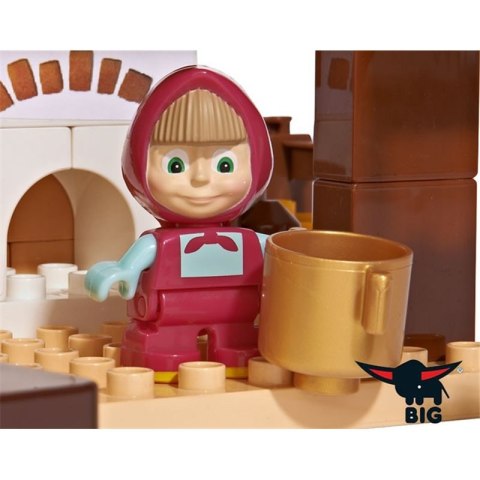 Big Klocki Bloxx Masza i Niedźwiedź Wielki Dom Miszy 162 elem.