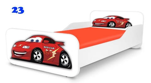 NOBIKO Łóżko SMALL KWADRA 180x80 Pojazd