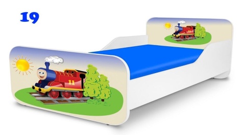 NOBIKO Łóżko SMALL KWADRA 180x80 Pojazd