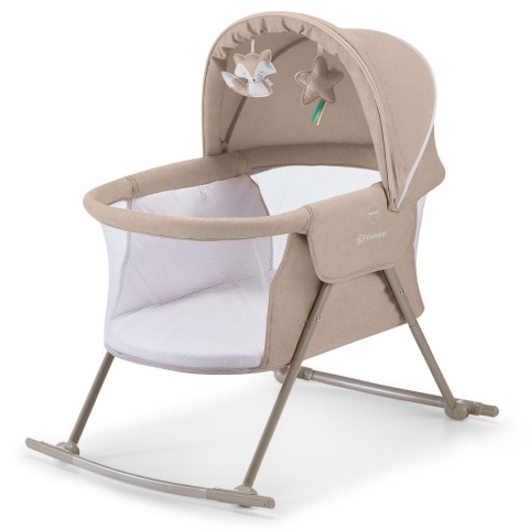 Lovi Kinderkraft Praktyczne łóżeczko kołyska 3w1 - Beige
