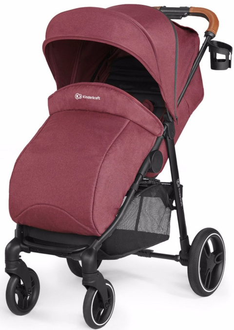 GRANDE LX Burgundy Wózek Spacerowy Kinderkraft