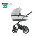BRESSO 3w1 Bebetto wózek wielofunkcyjny z fotelikiem samochodowym Ramatti Mars 0m+ kolor 22