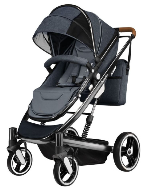 Mari 2w1 Lionelo wózek wielofunkcyjny spacerówka i gondola - Graphite