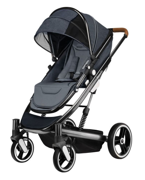 Mari 2w1 Lionelo wózek wielofunkcyjny spacerówka i gondola - Graphite