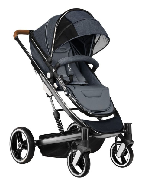 Mari 2w1 Lionelo wózek wielofunkcyjny spacerówka i gondola - Graphite