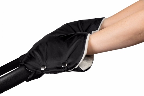 Sensillo mufka minky do wózka - Black