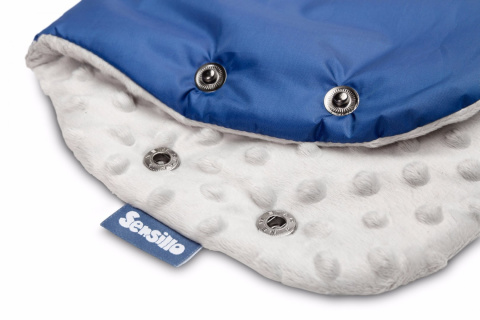 Sensillo mufka minky do wózka - Blue