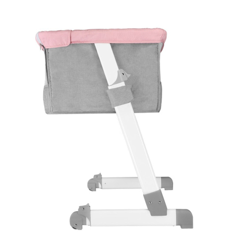 THEO Łóżeczko dostawne Lionelo, moskitiera, organizer, torba, co-sleeping - Magnolia