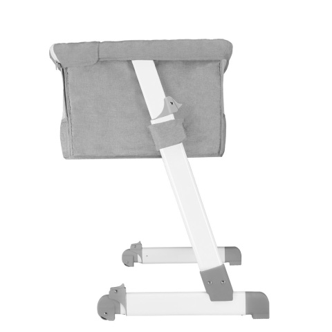 THEO Łóżeczko dostawne Lionelo, moskitiera, organizer, torba, co-sleeping - concrete