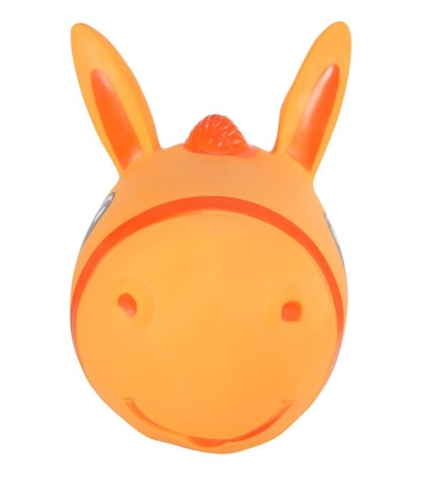 Konik Dmuchany skoczek dla dzieci Tootiny - pomarańczowy