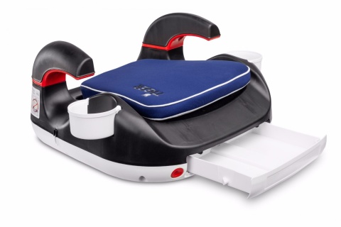 TIGER booster Caretero podstawka fotelik 15-36 kg schowek uchwyty - Navy