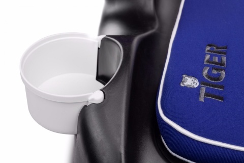 TIGER booster Caretero podstawka fotelik 15-36 kg schowek uchwyty - Navy