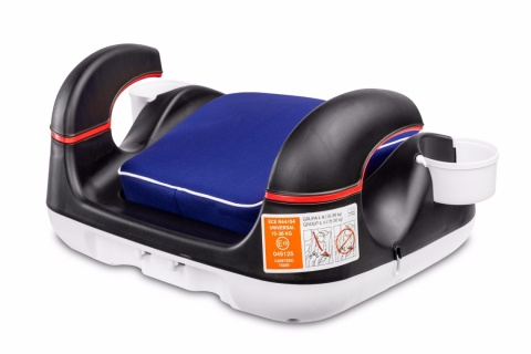 TIGER booster Caretero podstawka fotelik 15-36 kg schowek uchwyty - Navy