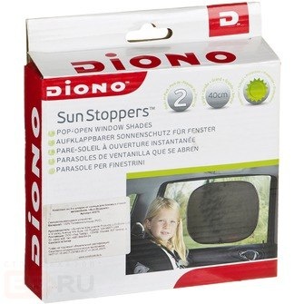 DIONO SUNSHINE KIDS Sun Stoppers Komplet 2 bocznych osłon 40275