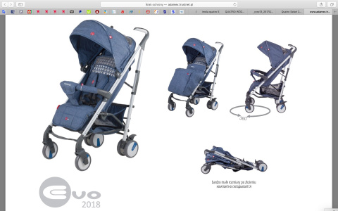 EVO QUATRO lekki wózek spacerowy - 12 Beige