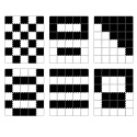 Kinderkraft Mata Piankowa Puzzle LUNO 30 el. 150 cm x 180 cm - Black