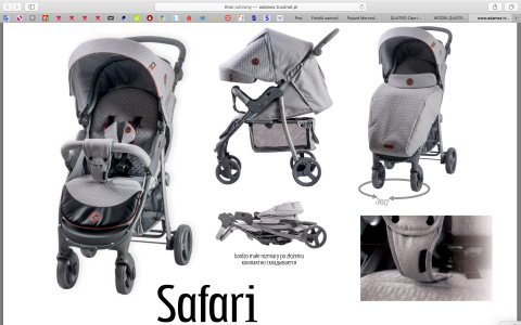 QUATRO Safari wózek spacerowy - 14 Grey