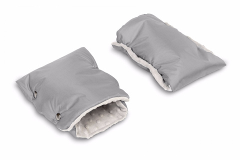 Sensillo rękawiczka mufka Minky do wózka - Grey