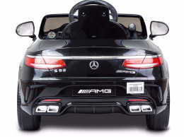 Mercedes-Benz S63 AMG Black Toyz pojazd na aklumulator 12V 70W 3 lata+