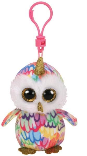 Maskotka TY BEANIE BOOS ENHANTED - sowa jednorożec 8,5cm clip 35224